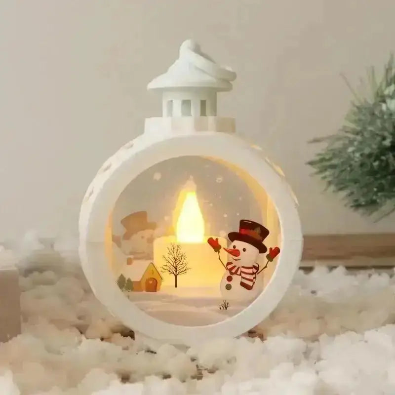 Round Glass Lantern