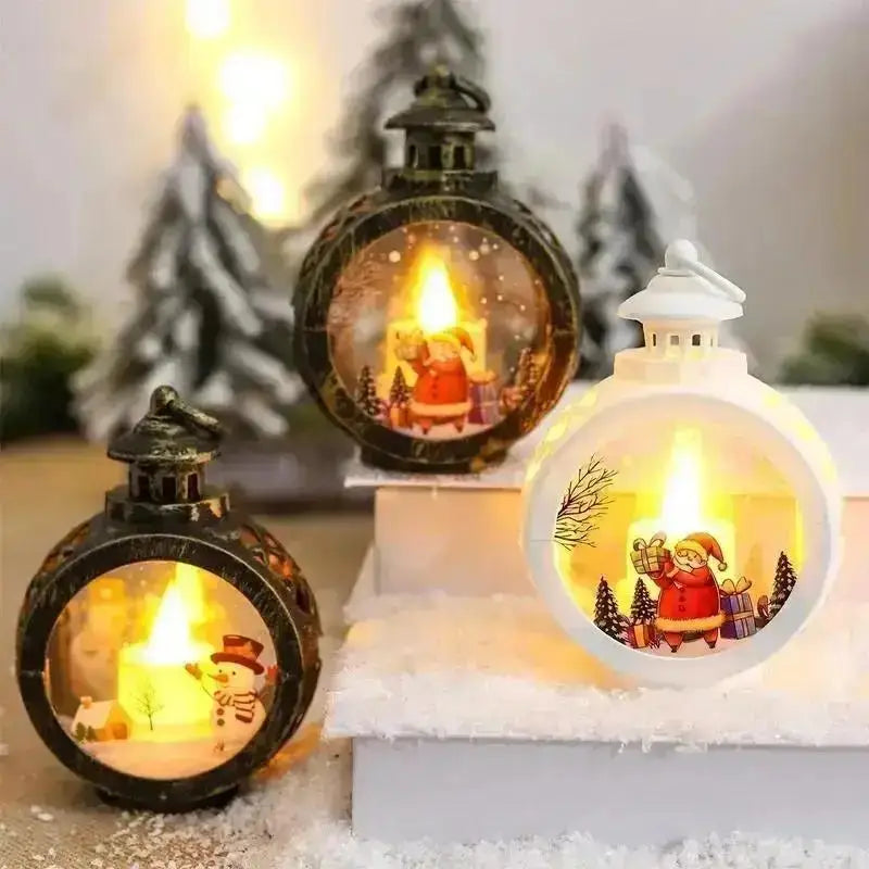 Round Glass Lantern