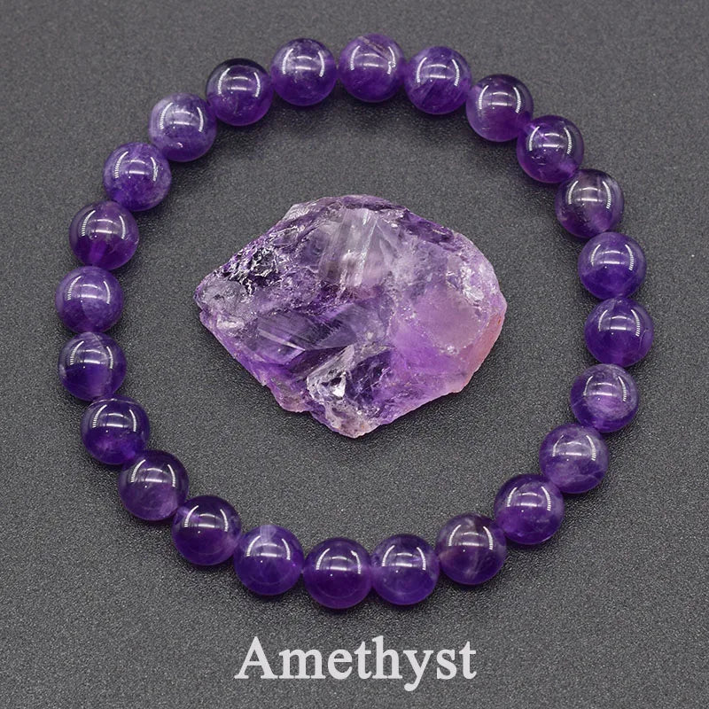 Natural Lapis Lazuli Bead Bracelet – Elegant Design for Men & Women