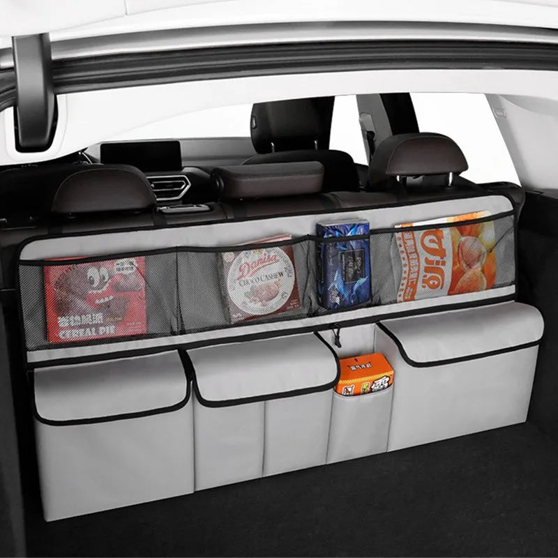 Car Seat Back Hanging Storage Mesh Bag