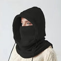 Winter Knit Balaclava Hood
