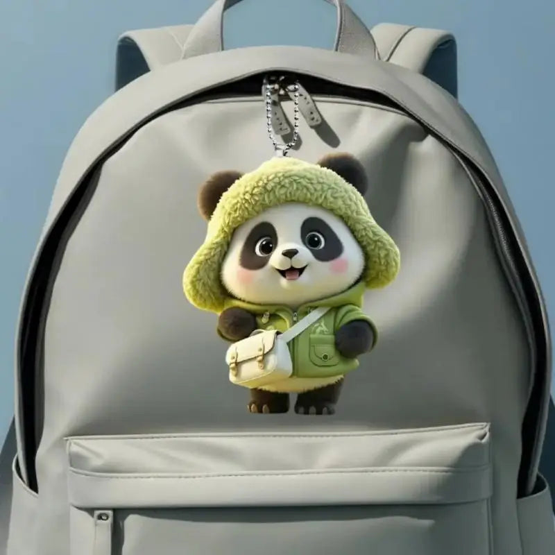 Panda Acrylic Keychain
