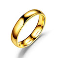 Minimalist Titanium Wedding Ring 4mm & 6mm