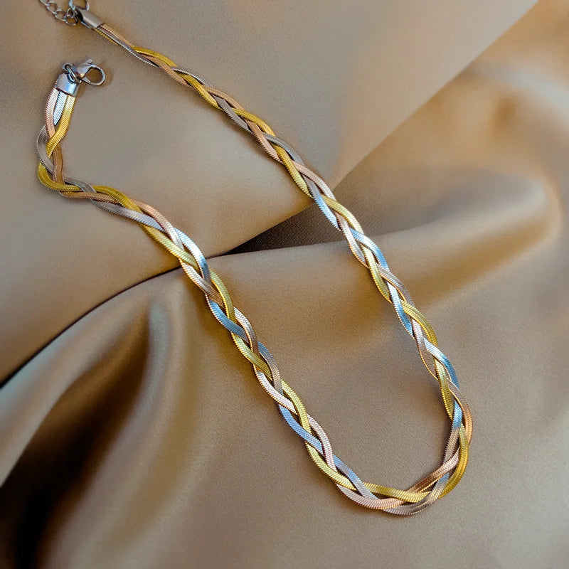 3-in-1 Snake Chain Jewelry Set