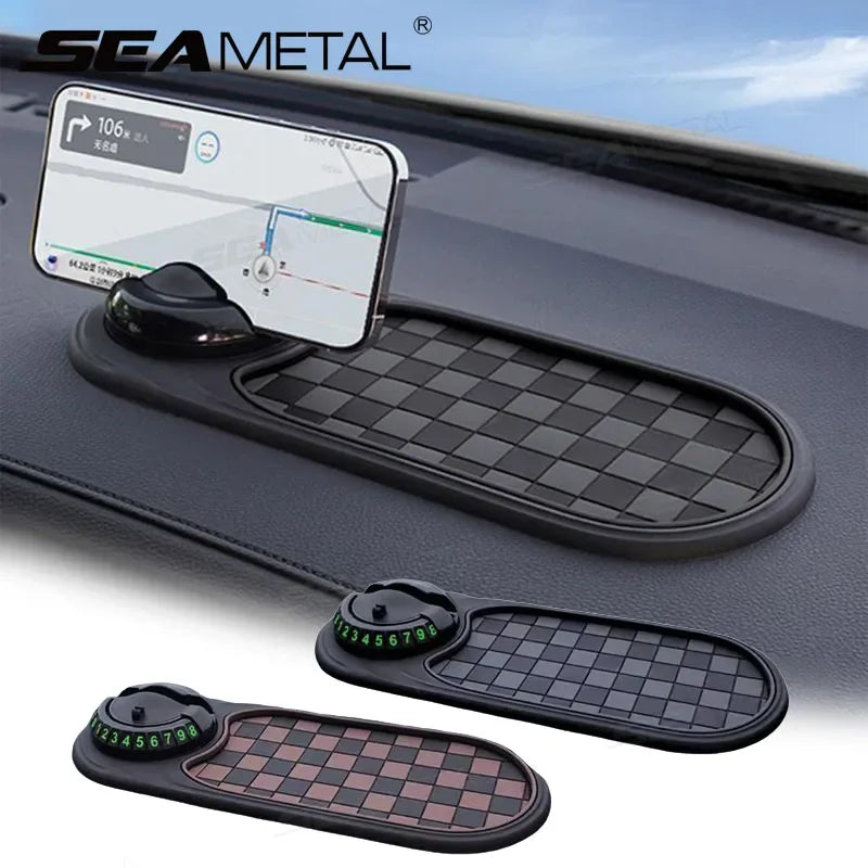2 in 1 Dashboard Anti Slip Mat Phone Mount