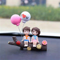 Tree Branch Couple Car Ornament