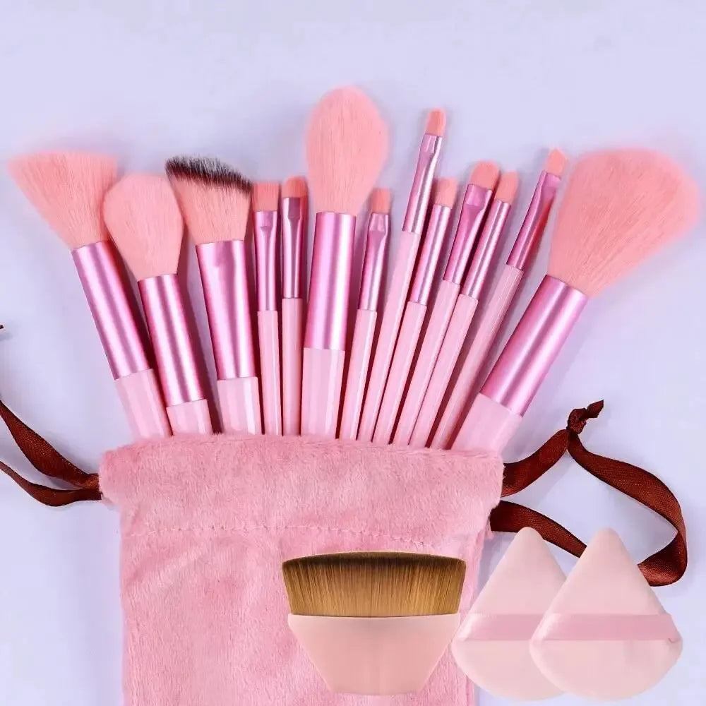 Soft Makeup Brush Set