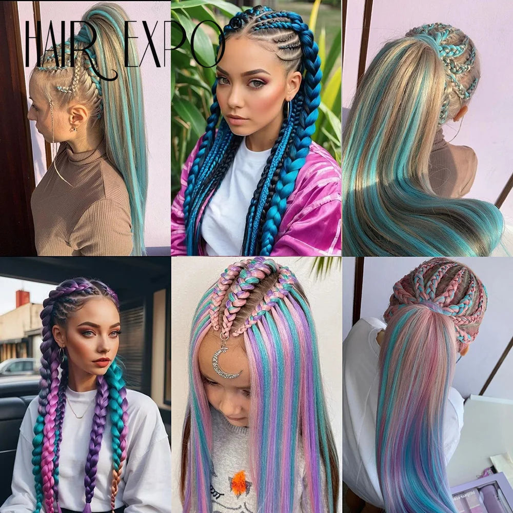 26" Pre-Stretched Braiding Hair