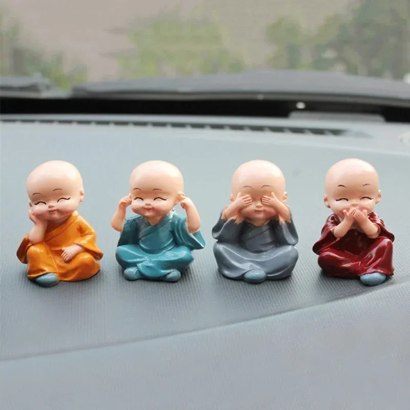 Monk Figurine Set