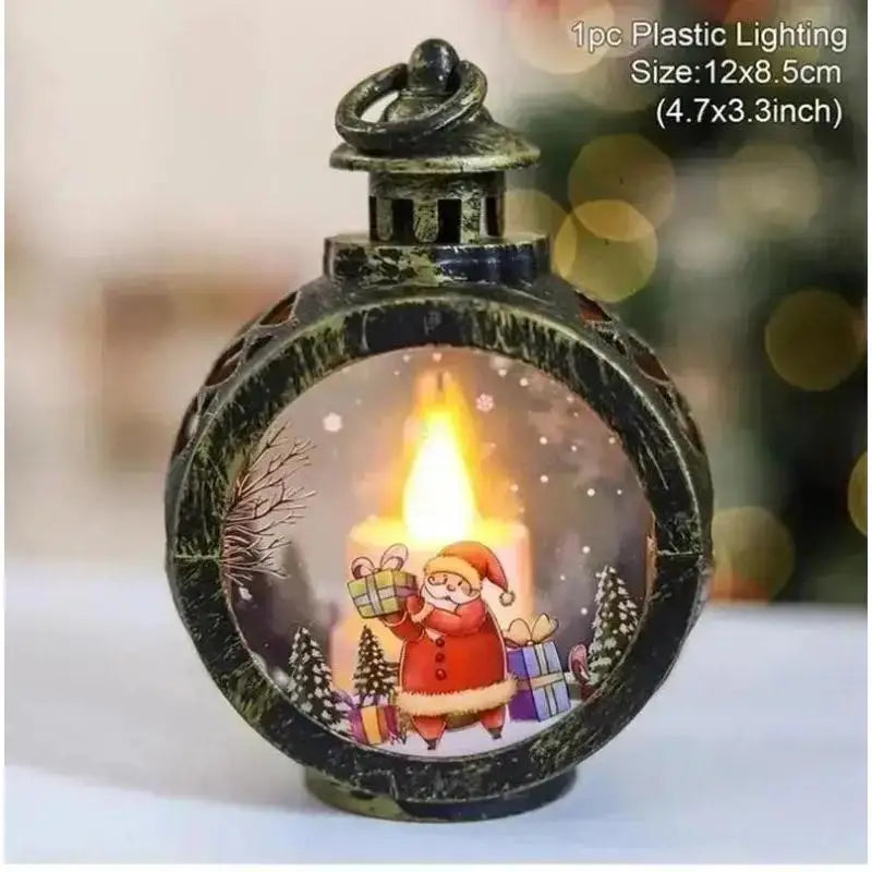 Round Glass Lantern