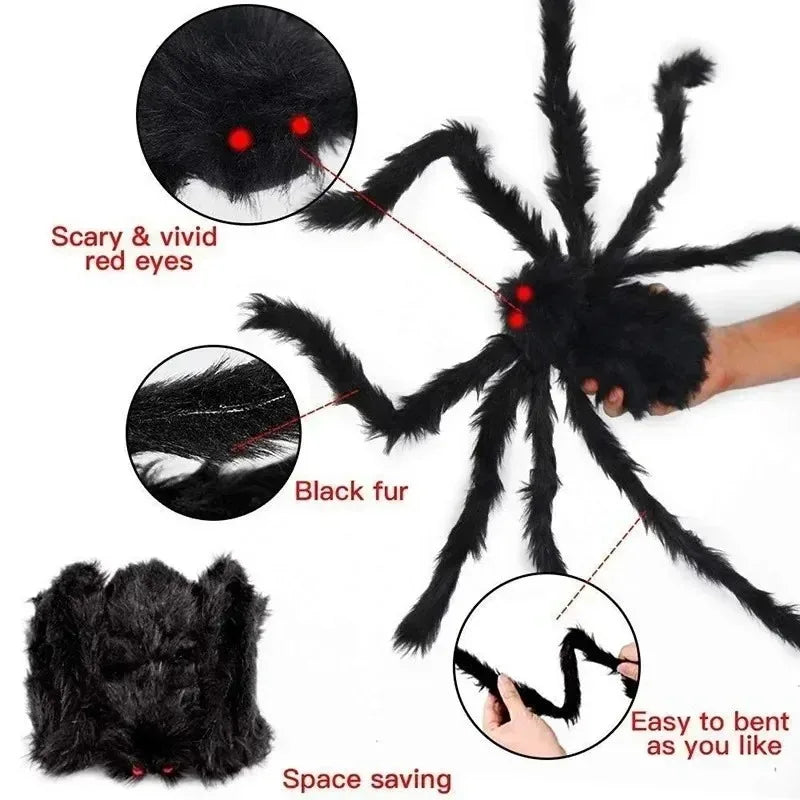 Plush Spider Decoration