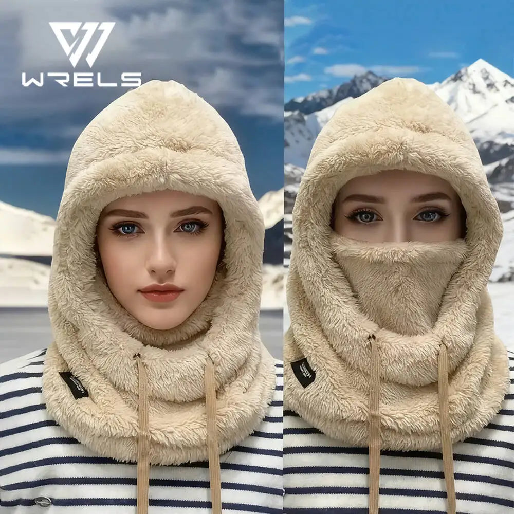 Winter Fleece Balaclava Hood