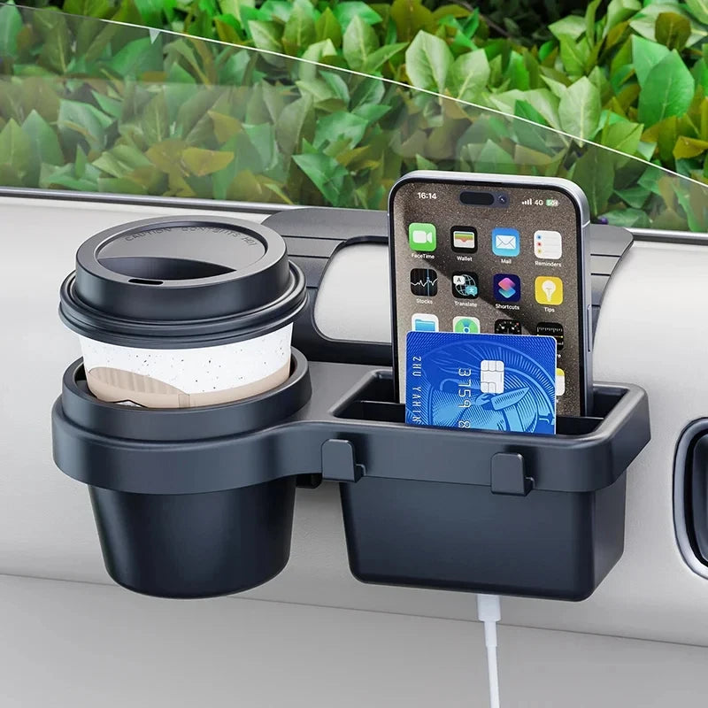 Car Door Cup Stand Phone Holder Storage Barrel
