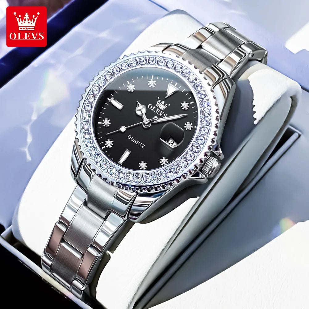 OLEVS Women’s Elegant Quartz Watch Gift Set