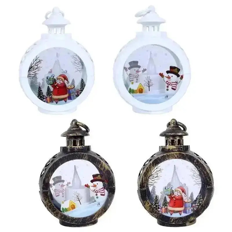 Round Glass Lantern