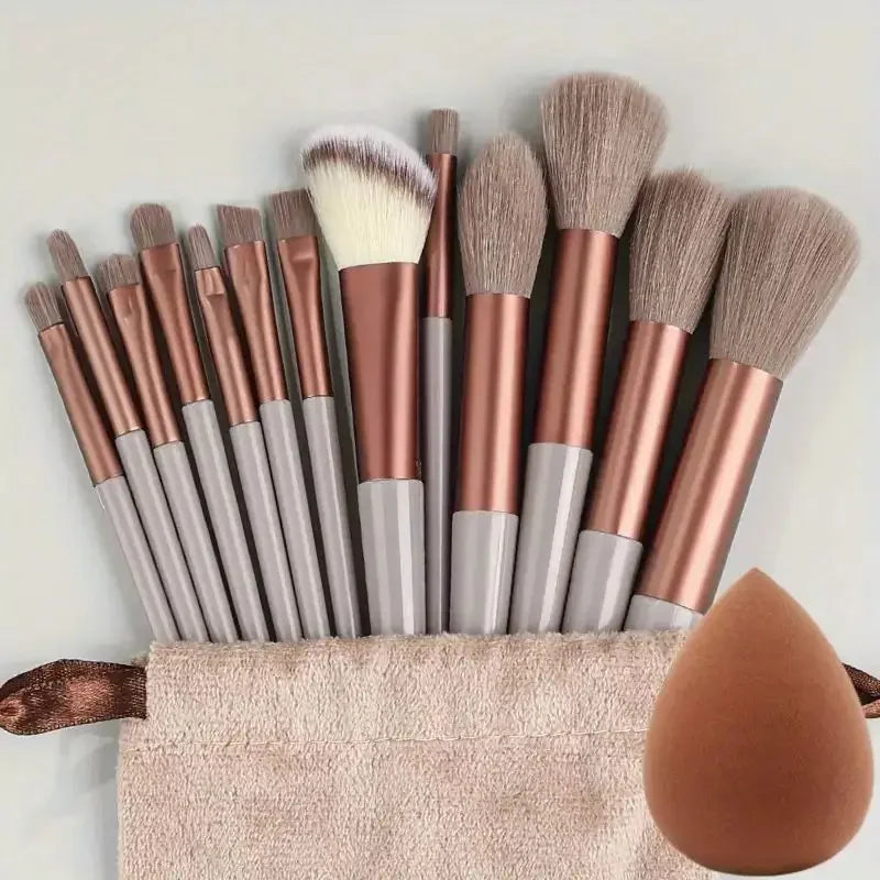 Soft Makeup Brush Set