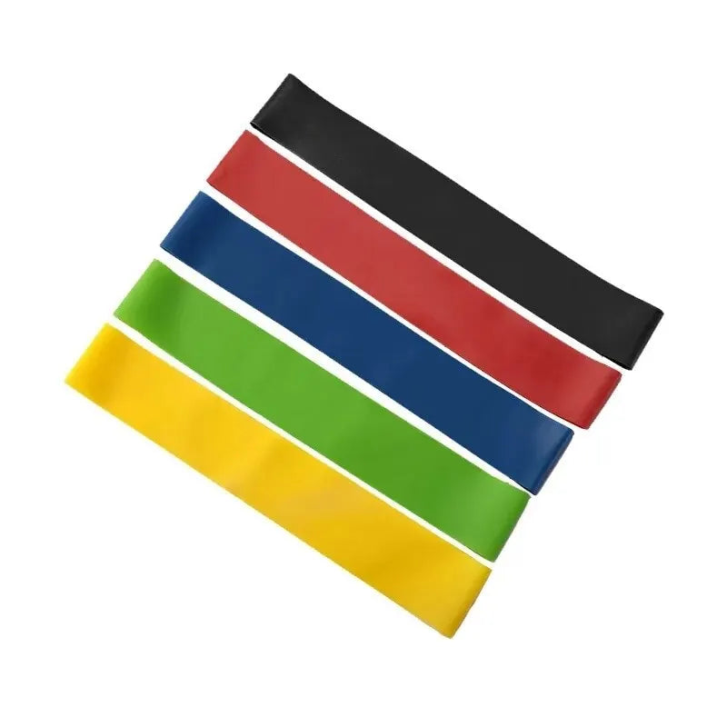 Yoga Resistance Loop Bands, 5 Pcs