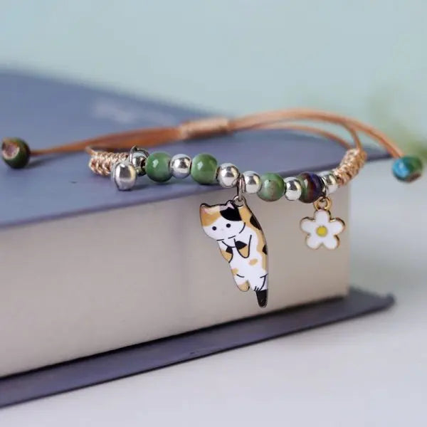Cute Resin Star Bracelet – Braided Design for Men & Women