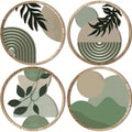Bohemian Wooden Wall Art Set