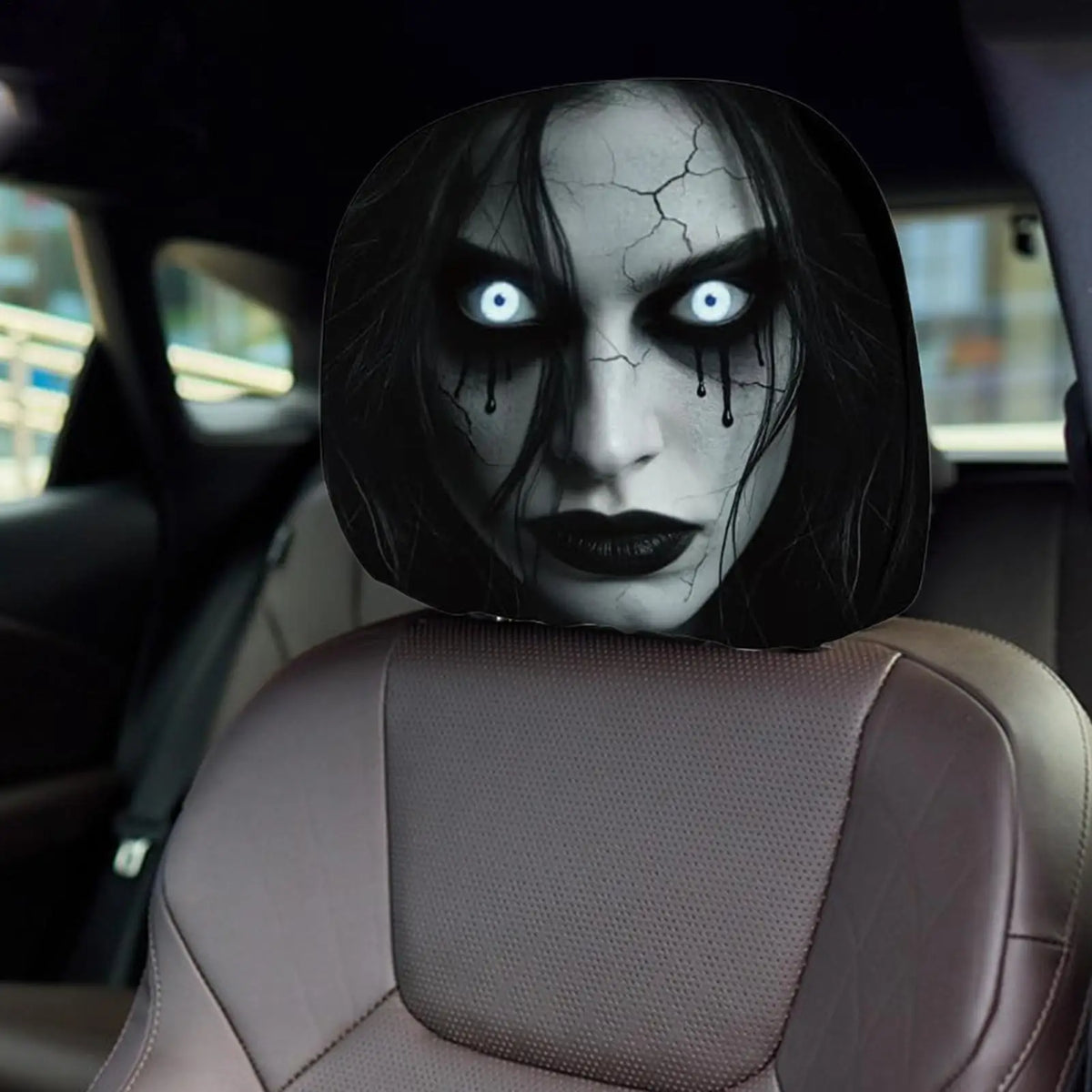 Halloween Car Headrest Covers