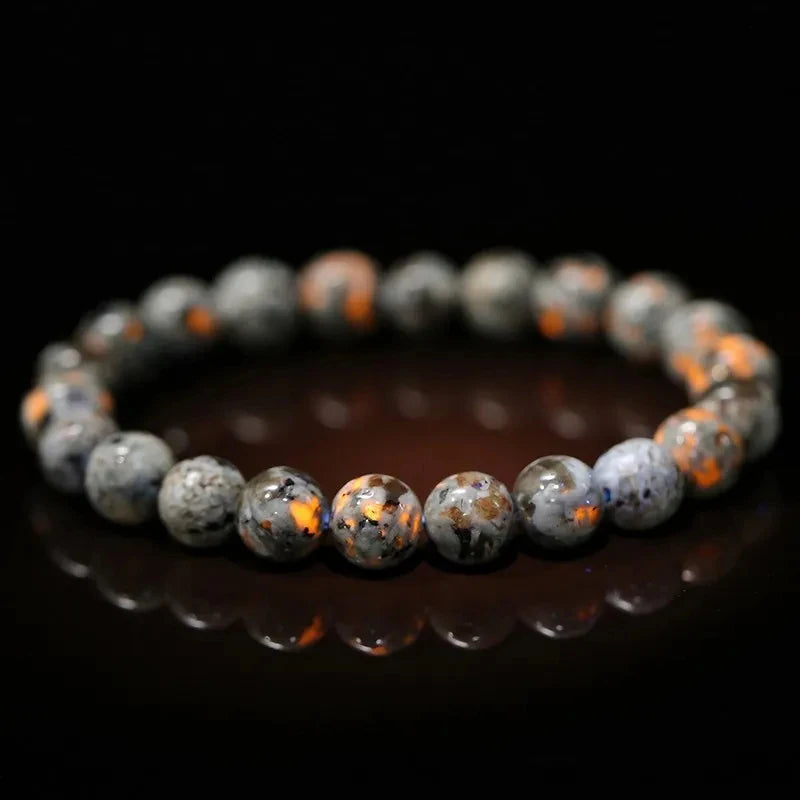 Natural Stone Bead Bracelet – Amethyst, Tiger Eye & Crystal Design for Men & Women