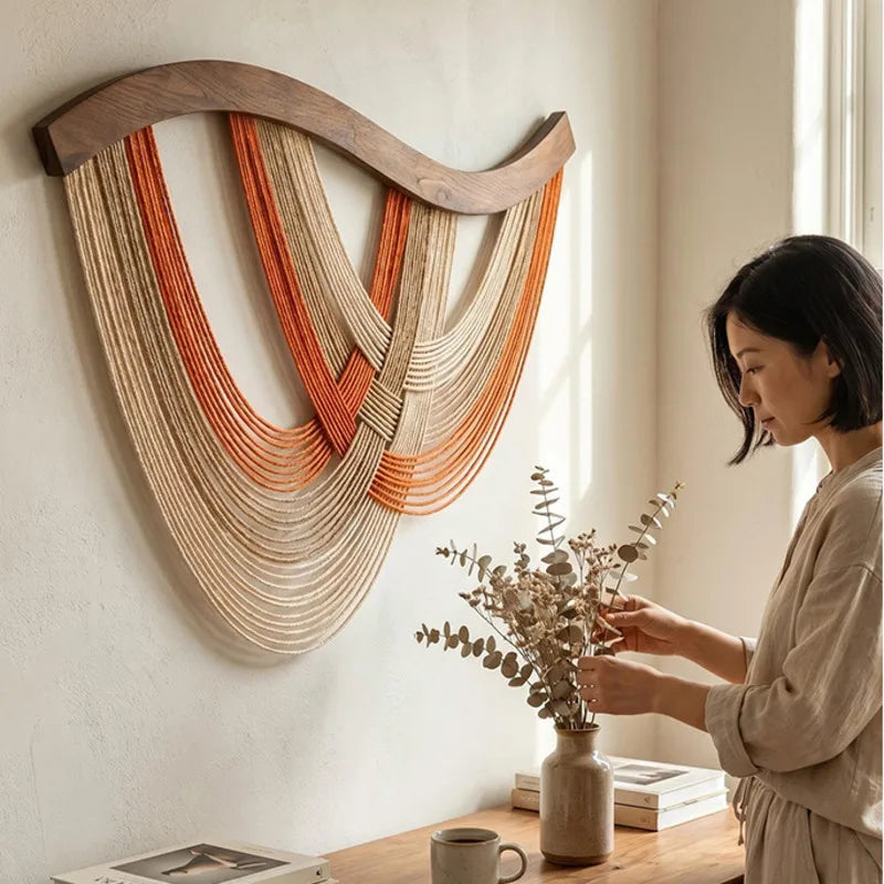 Boho Macrame Wall Hanging