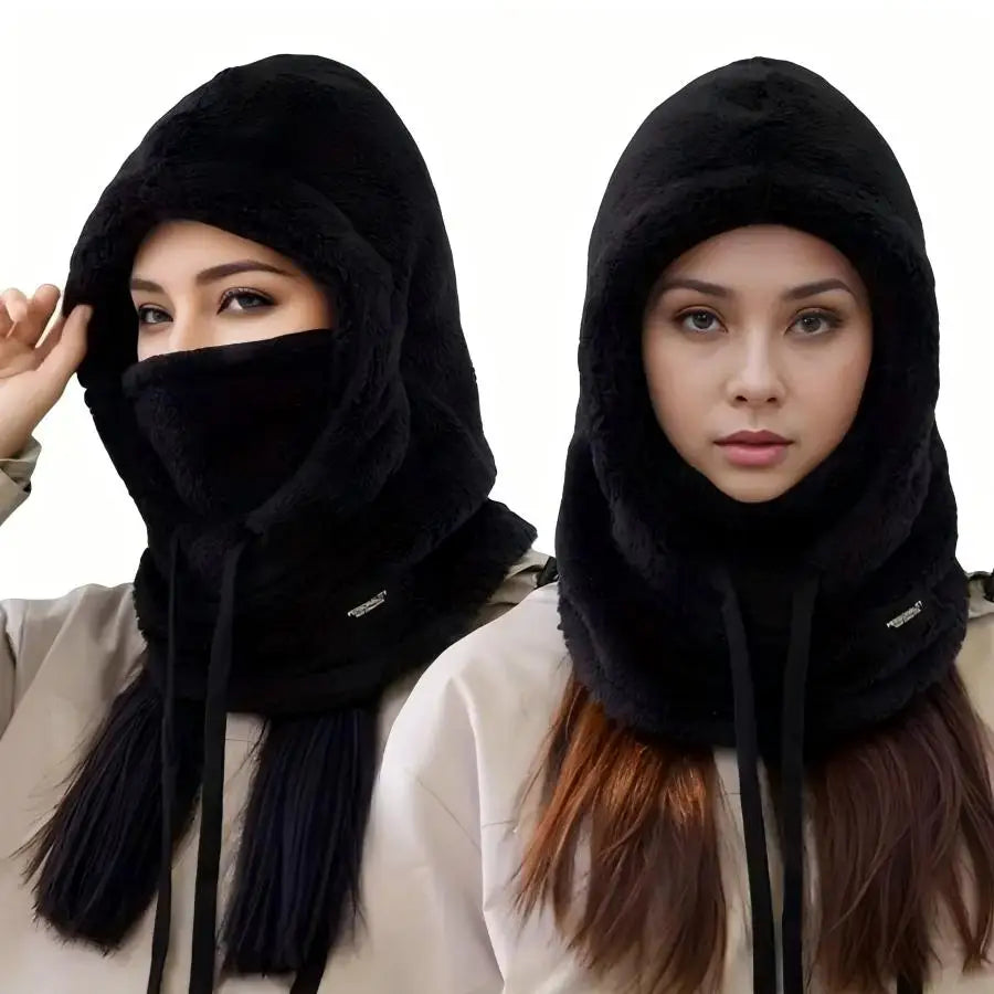Winter Fleece Balaclava Hood