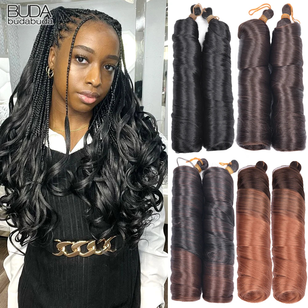 24" French Curl Braiding Hair