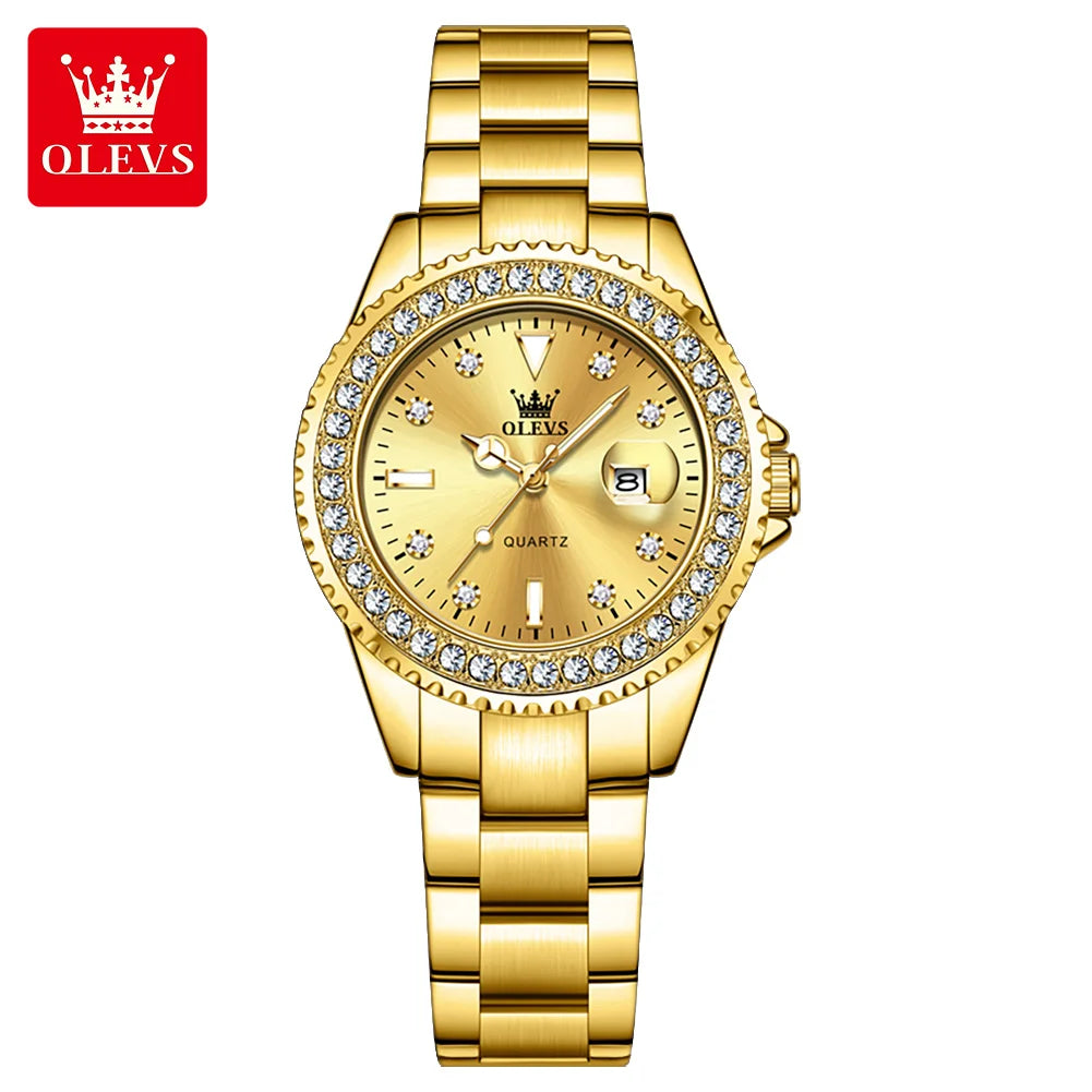 OLEVS Women’s Elegant Quartz Watch Gift Set