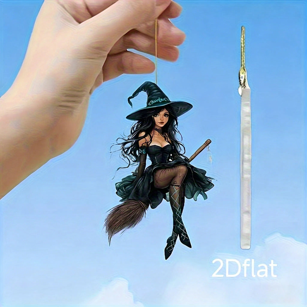 Witch Broom Pendant