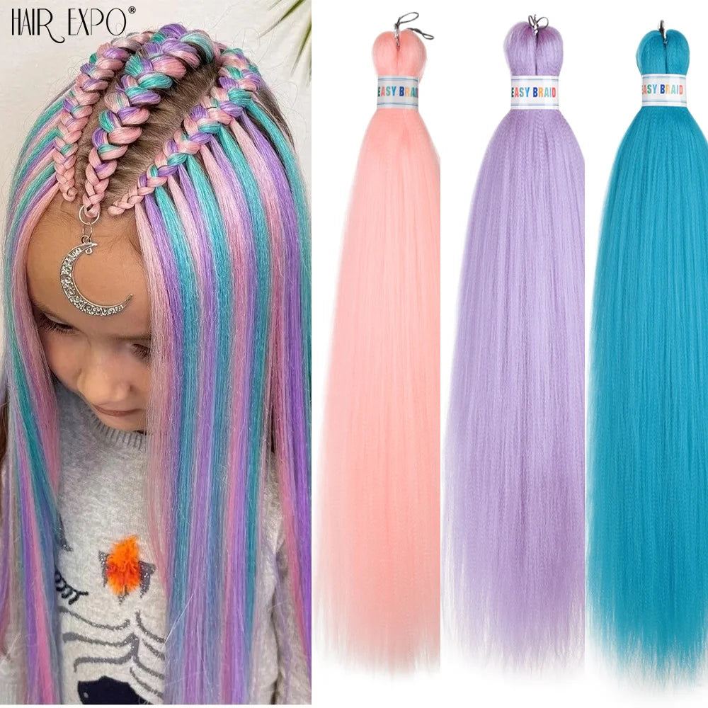 26" Pre-Stretched Braiding Hair