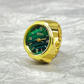 Vintage Quartz Finger Watch Ring Unisex