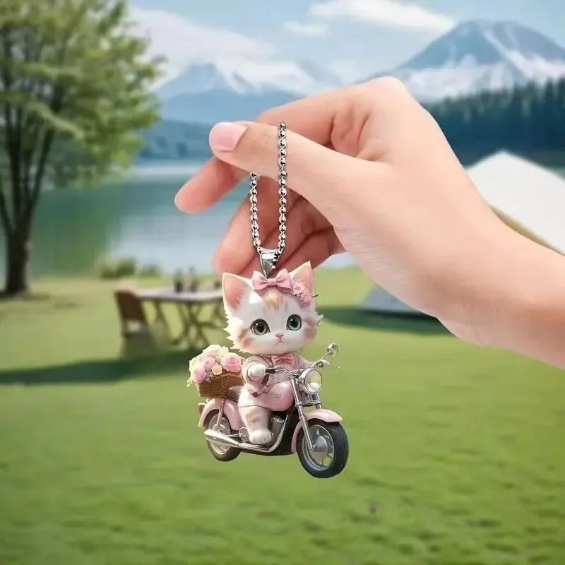 Puppy Car Hanging Ornament
