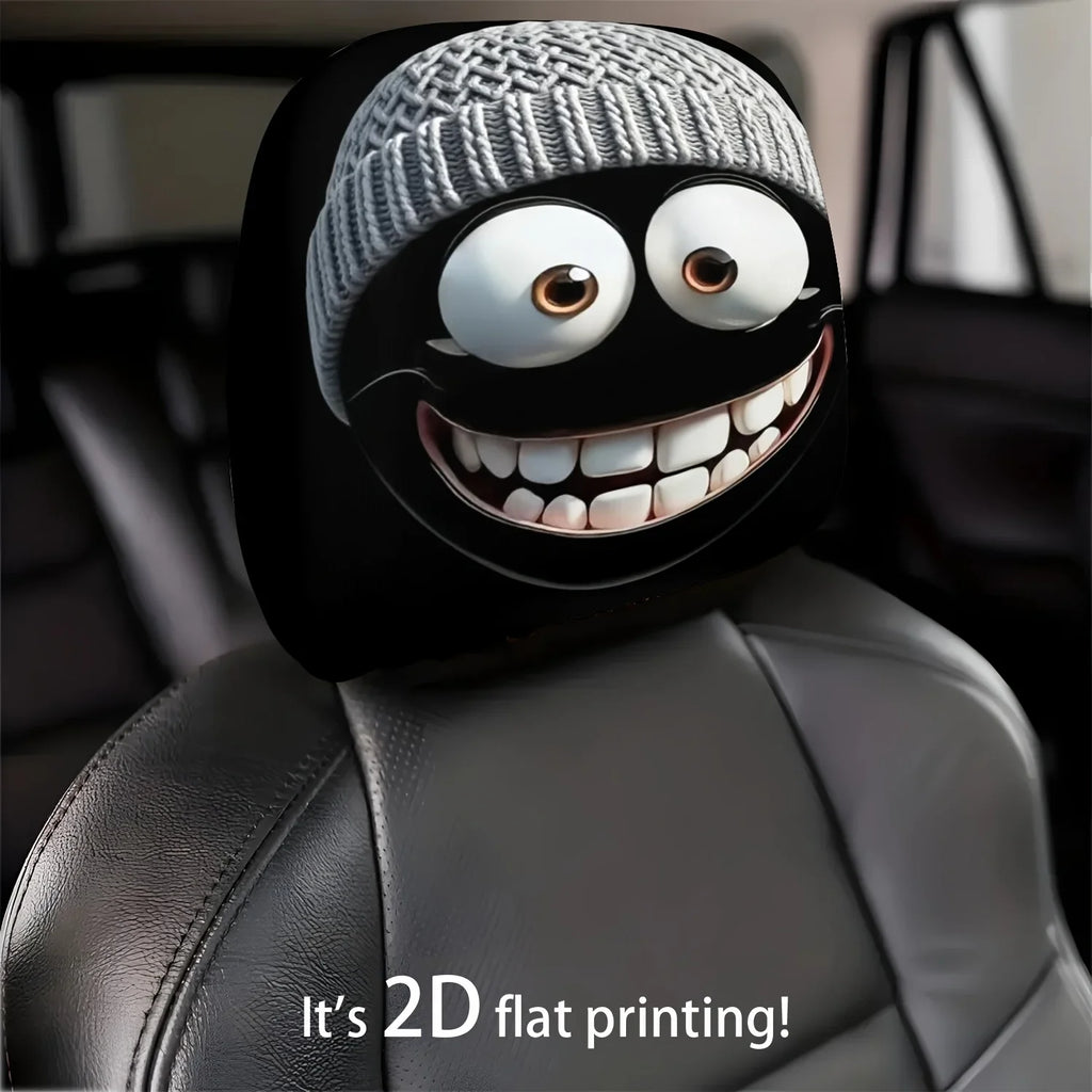 Knitted Car Headrest Covers