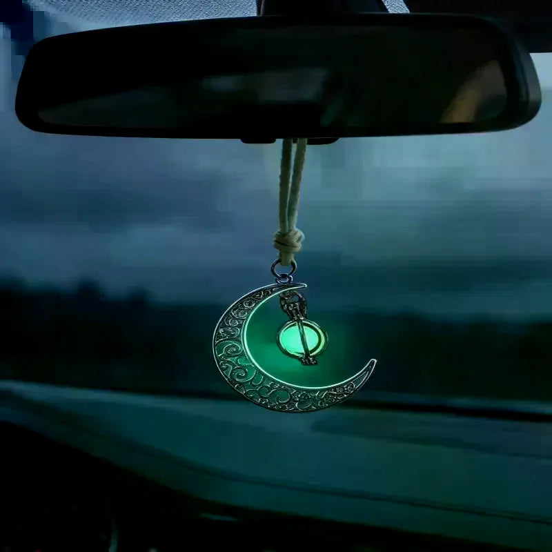 Moon Pendant Car Hanging Ornament