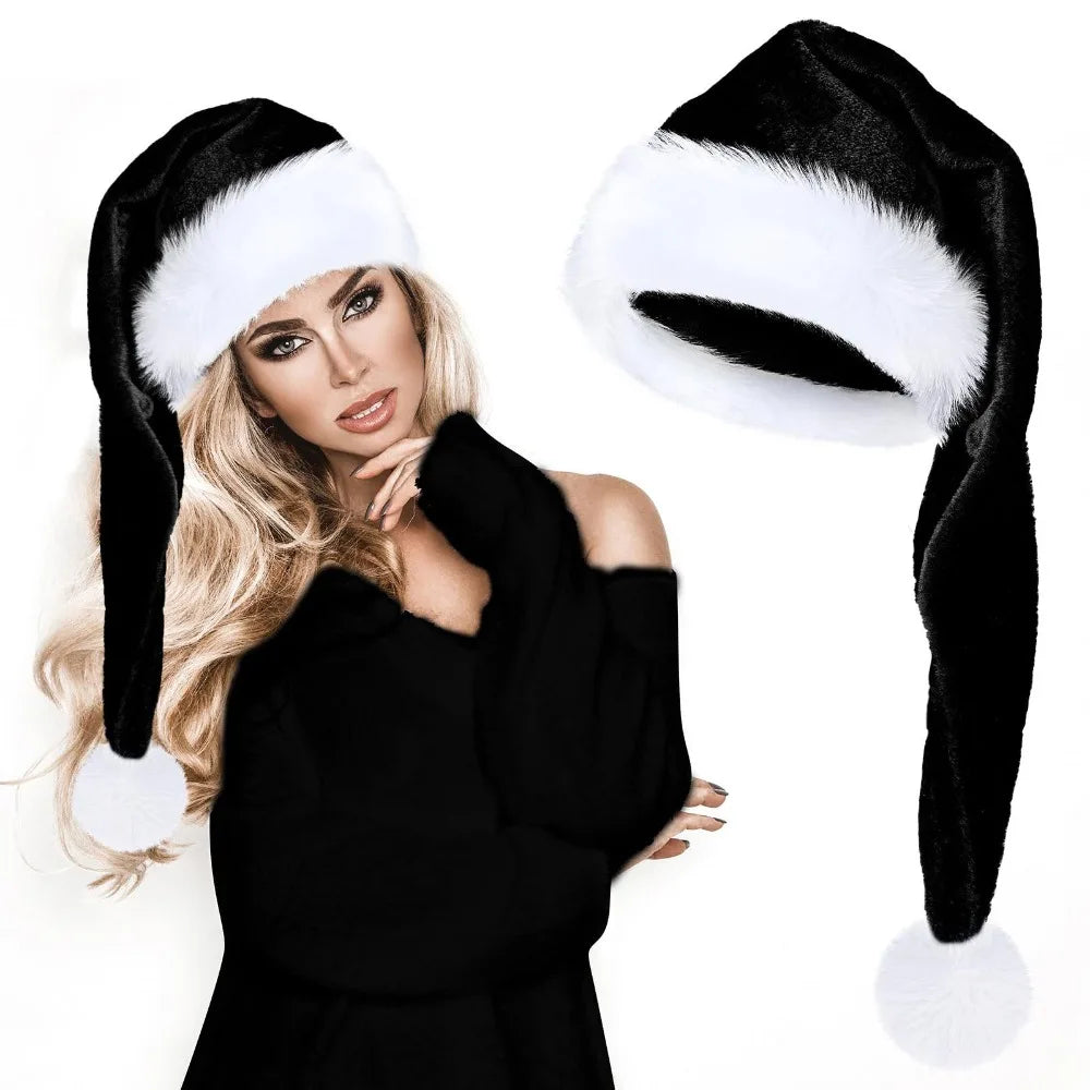 Long Plush Santa Hat