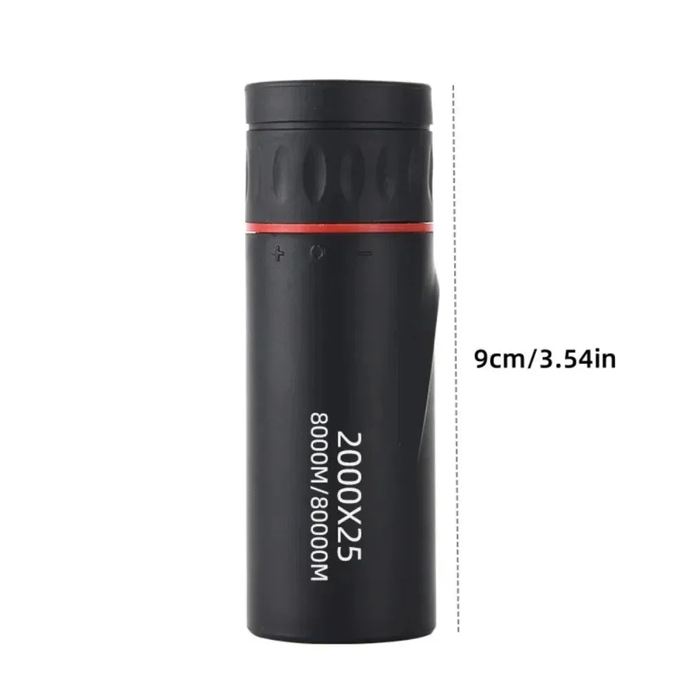 8X HD Monocular Telescope with Phone Holder