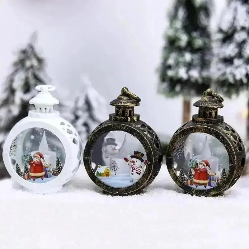 Round Glass Lantern