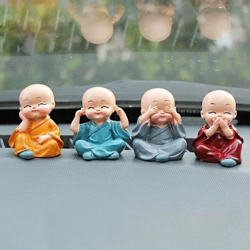 Monk Figurine Set