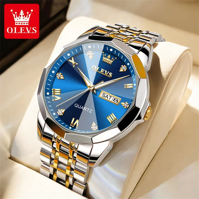 OLEVS 9931 Luxury Couple Quartz Watches