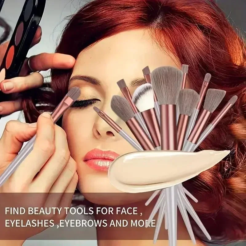 Soft Makeup Brush Set