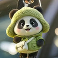 Panda Acrylic Keychain
