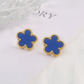 Clover Flower Adjustable Stainless Steel Bracelet