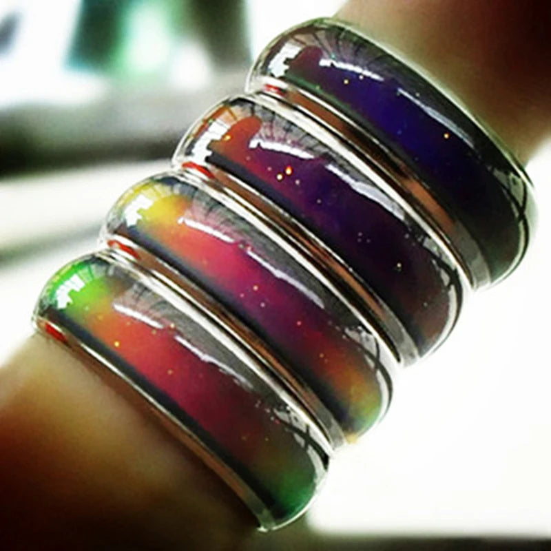 Stainless Steel Color Changing Mood Ring