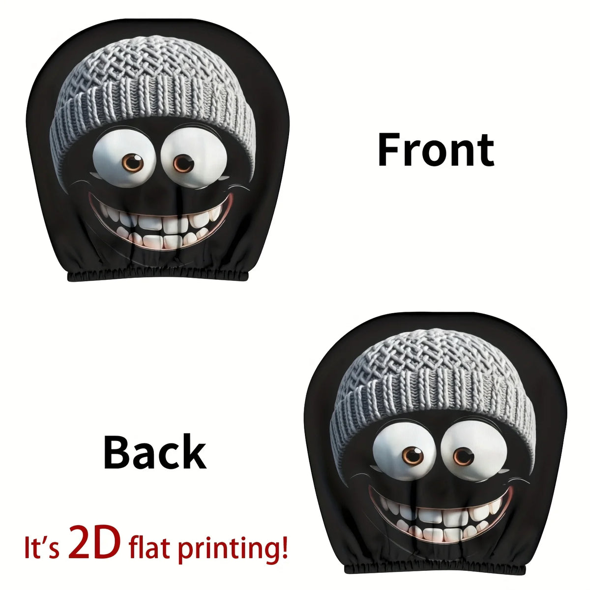 Knitted Car Headrest Covers