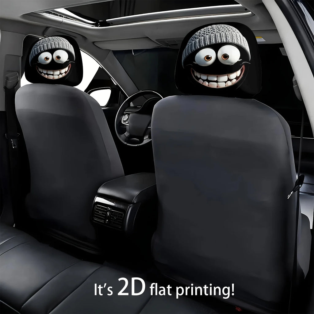 Knitted Car Headrest Covers