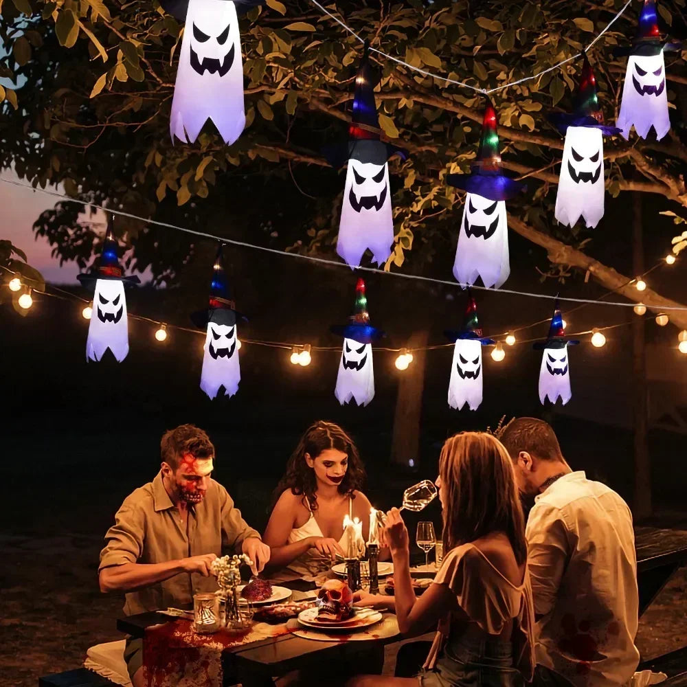 Hanging Ghost Light Decor
