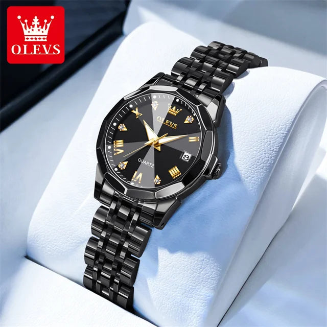 OLEVS 9931 Luxury Couple Quartz Watches