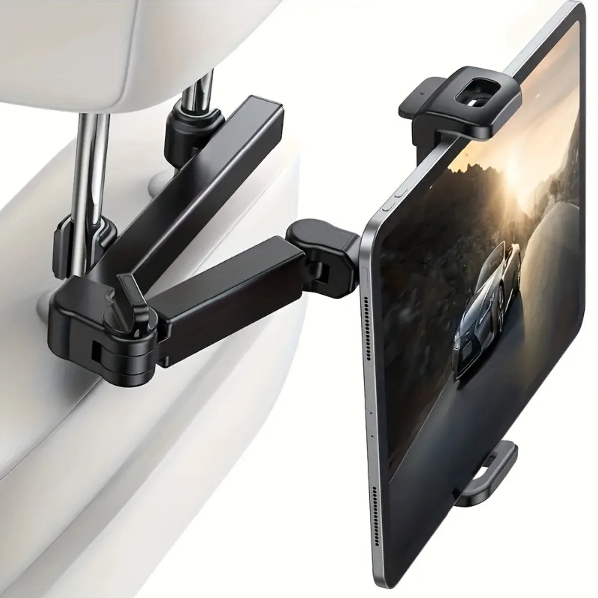 Car Headrest Tablet Holder 4.7-12.9"