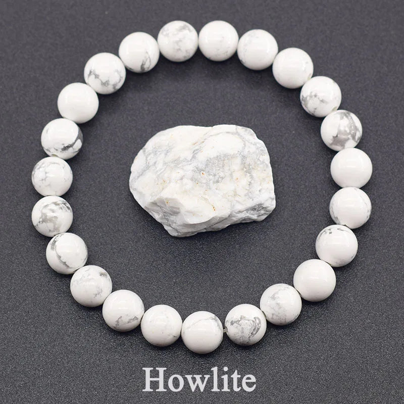 Natural Lapis Lazuli Bead Bracelet – Elegant Design for Men & Women